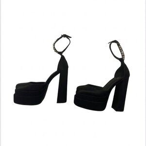 TheShy Platform Chunky High Block Heels